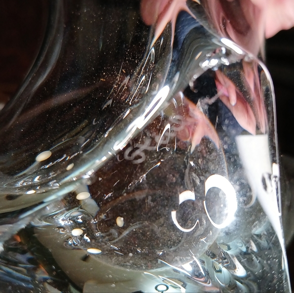 Signed Steuben Hankercheif Elegant Clear Glass Vase - Picture 6 of 9